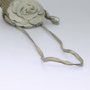 BOTTEGA VENETA Shoulder Bag Leather Beige Auth mr1037-7