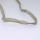 BOTTEGA VENETA Shoulder Bag Leather Beige Auth mr1037-8