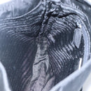 PRADA Chain Shoulder Bag Nylon Plastic Black Silver Auth mr1039-19