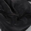 BOTTEGA VENETA Goatskin Hand Bag Leather Black Auth mr1050V-14