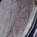 BOTTEGA VENETA Goatskin Hand Bag Leather Black Auth mr1050V-11