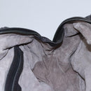 BOTTEGA VENETA Goatskin Hand Bag Leather Black Auth mr1050V-18