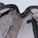 BOTTEGA VENETA Goatskin Hand Bag Leather Black Auth mr1050V-19