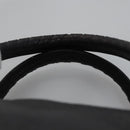 BOTTEGA VENETA Goatskin Hand Bag Leather Black Auth mr1050V-8