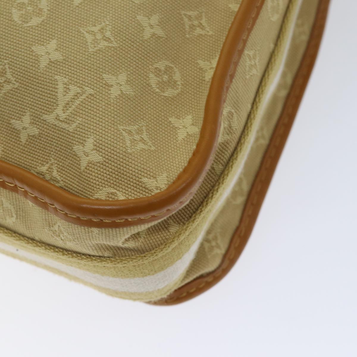 LOUIS VUITTON Monogram Mini Buzas Marie Kate Bag Beige M92323 LV Auth mr106