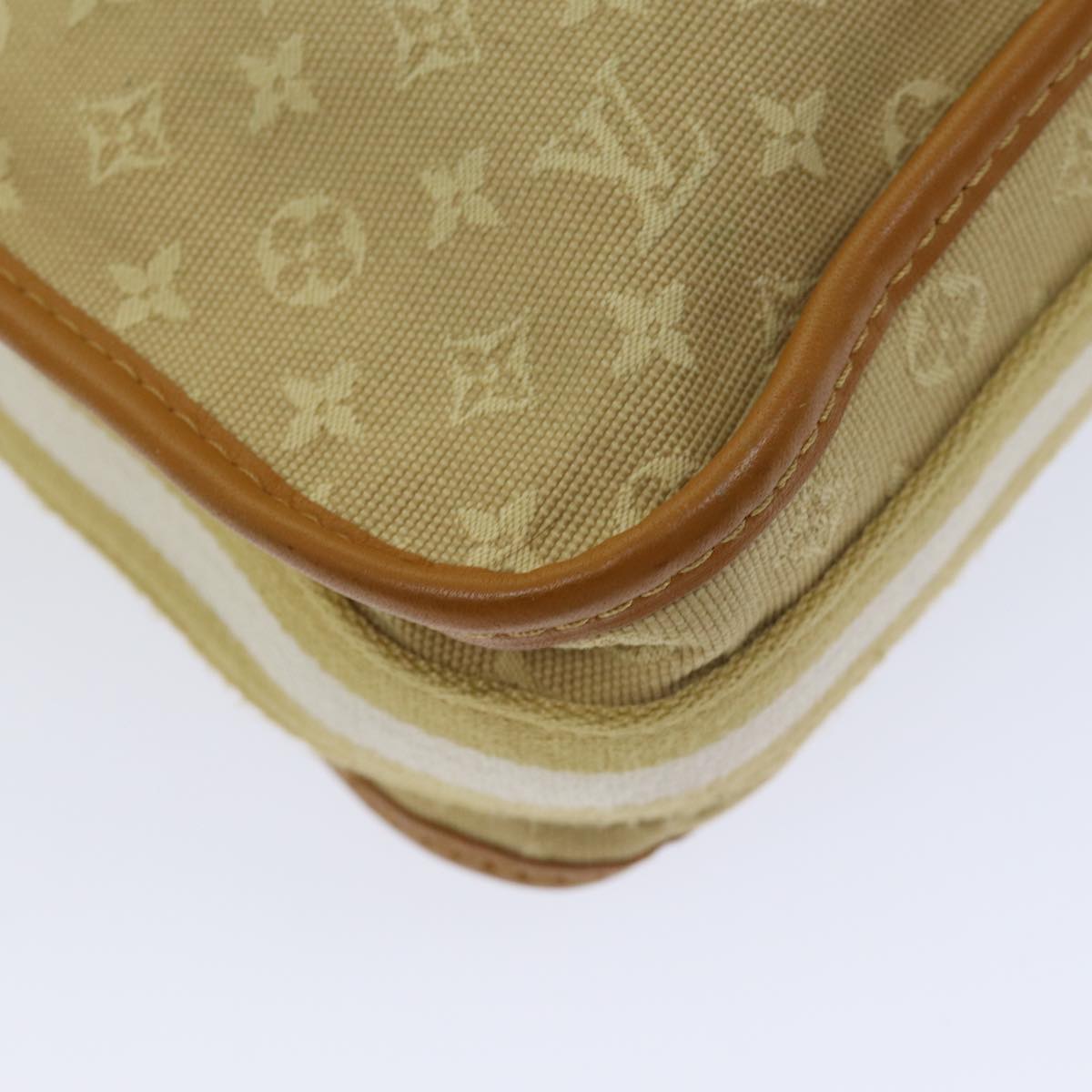 LOUIS VUITTON Monogram Mini Buzas Marie Kate Bag Beige M92323 LV Auth mr106