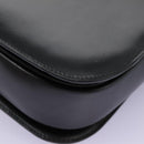 CELINE Hand Bag Leather Black Gold Auth mr1085-16