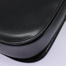 CELINE Hand Bag Leather Black Gold Auth mr1085-17