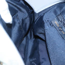 LOEWE Anagram Chain Shoulder Bag Leather Gray Gold Auth mr1092-19