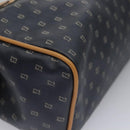 FENDI Hand Bag PVCCanvas 2way Black Auth mr1097-9