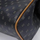 FENDI Hand Bag PVCCanvas 2way Black Auth mr1097-16