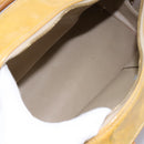 LOUIS VUITTON Monogram Vernis Tompkins Square Hand Bag Beige M91149 Auth mr1101-10