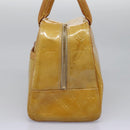LOUIS VUITTON Monogram Vernis Tompkins Square Hand Bag Beige M91149 Auth mr1101-3
