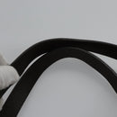 BURBERRY Nova Check Blue Label Hand Bag Nylon Red Brown Auth mr1107-8