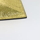 FENDI Clutch Bag Leather Brown Gold Auth mr1110V-17