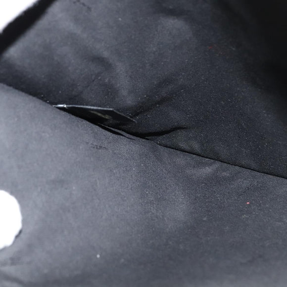 FENDI Clutch Bag Leather Brown Gold Auth mr1110V