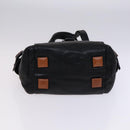 Chloe Hand Bag Leather 3Set Brown Black Auth mr1113-23