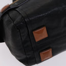 Chloe Hand Bag Leather 3Set Brown Black Auth mr1113-24