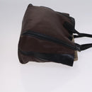 Chloe Hand Bag Leather 3Set Brown Black Auth mr1113-4