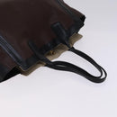 Chloe Hand Bag Leather 3Set Brown Black Auth mr1113-5