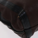 Chloe Hand Bag Leather 3Set Brown Black Auth mr1113-8