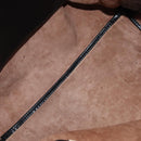 Chloe Hand Bag Leather 3Set Brown Black Auth mr1113-9