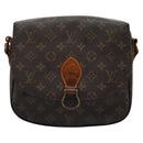 LOUIS VUITTON Monogram Monogram Saint Cloud GM Shoulder Bag M51242 Auth mr1126-13