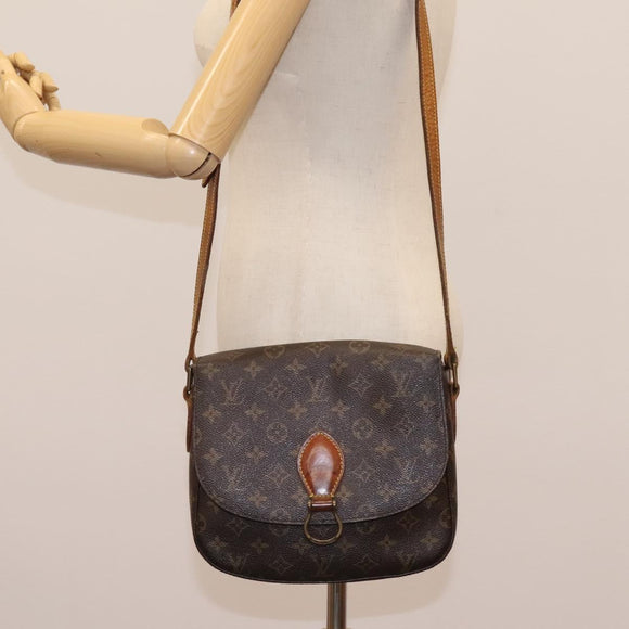 LOUIS VUITTON Monogram Monogram Saint Cloud GM Shoulder Bag M51242 Auth mr1126