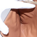 CELINE Macadam Canvas Shoulder Bag PVC Leather Brown Gold Auth mr1129-20