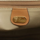 GUCCI Micro GG Supreme Tote Bag PVC Beige Auth mr1148-19