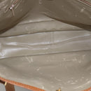 GUCCI Micro GG Supreme Tote Bag PVC Beige Auth mr1148-9