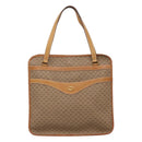 GUCCI Micro GG Supreme Tote Bag PVC Beige Auth mr1148-13