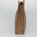 GUCCI Micro GG Supreme Tote Bag PVC Beige Auth mr1148-4