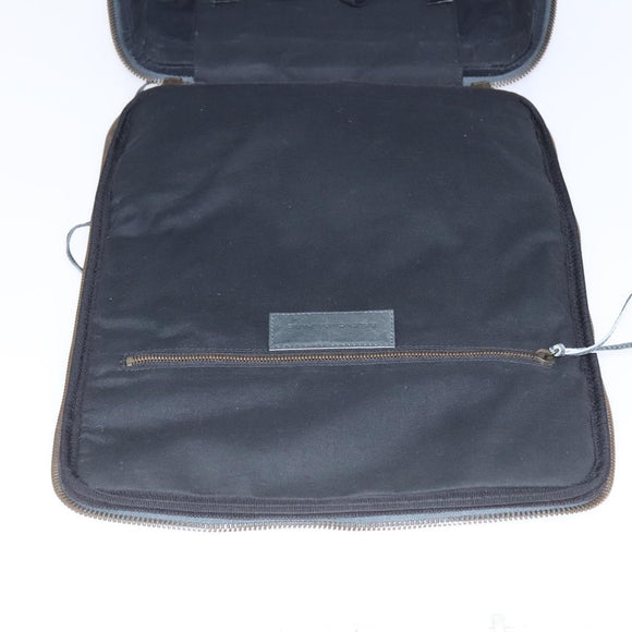 BALENCIAGA Suitcase Leather Khaki Auth mr1172