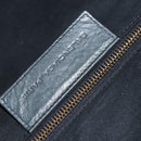 BALENCIAGA Suitcase Leather Khaki Auth mr1172-23