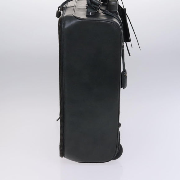 BALENCIAGA Suitcase Leather Khaki Auth mr1172