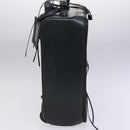 BALENCIAGA Suitcase Leather Khaki Auth mr1172-4