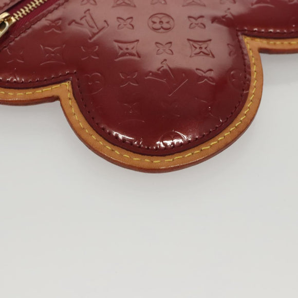 LOUIS VUITTON Vernis Pochette Papillon Shoulder Bag Purple M92270 LV Auth mr1177
