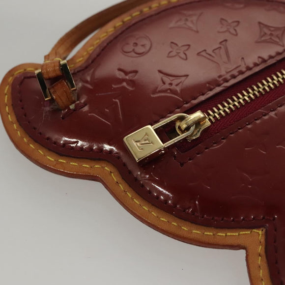 LOUIS VUITTON Vernis Pochette Papillon Shoulder Bag Purple M92270 LV Auth mr1177