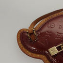 LOUIS VUITTON Vernis Pochette Papillon Shoulder Bag Purple M92270 LV Auth mr1177-9