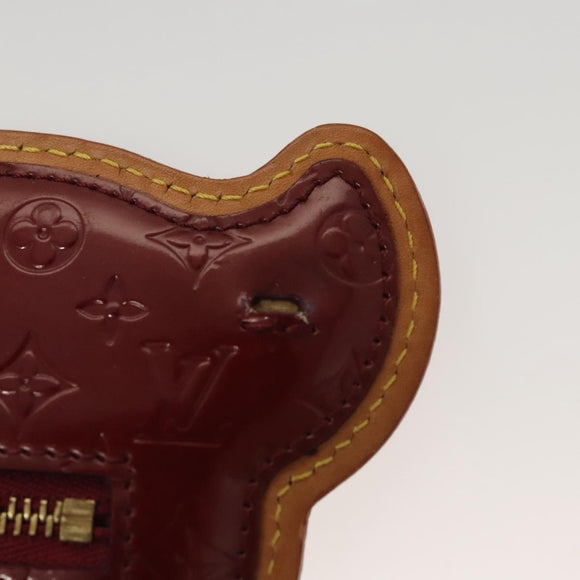 LOUIS VUITTON Vernis Pochette Papillon Shoulder Bag Purple M92270 LV Auth mr1177