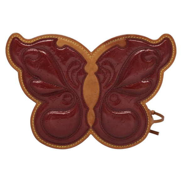 LOUIS VUITTON Vernis Pochette Papillon Shoulder Bag Purple M92270 LV Auth mr1177