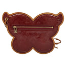 LOUIS VUITTON Vernis Pochette Papillon Shoulder Bag Purple M92270 LV Auth mr1177-2