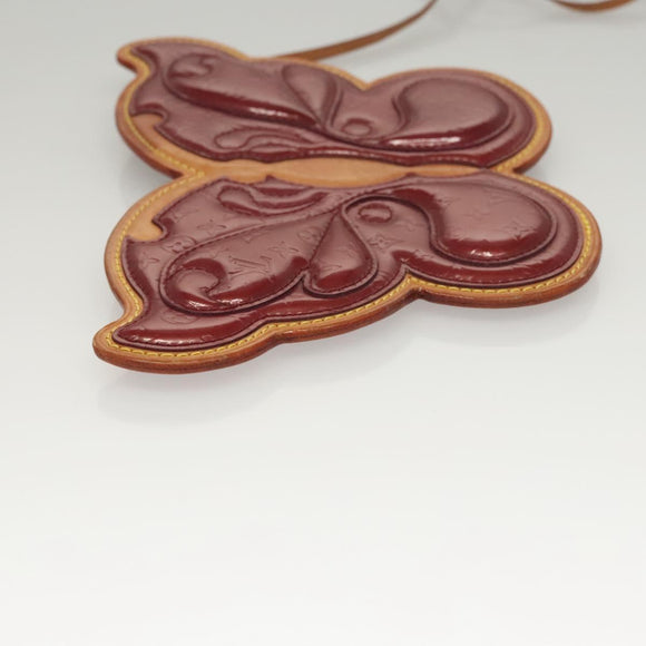 LOUIS VUITTON Vernis Pochette Papillon Shoulder Bag Purple M92270 LV Auth mr1177