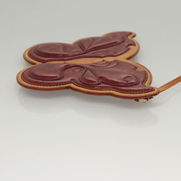 LOUIS VUITTON Vernis Pochette Papillon Shoulder Bag Purple M92270 LV Auth mr1177