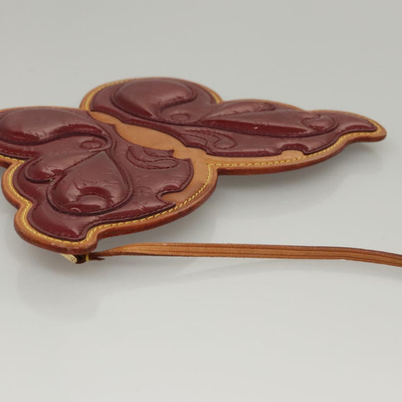 LOUIS VUITTON Vernis Pochette Papillon Shoulder Bag Purple M92270 LV Auth mr1177