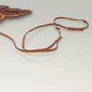 LOUIS VUITTON Vernis Pochette Papillon Shoulder Bag Purple M92270 LV Auth mr1177-7