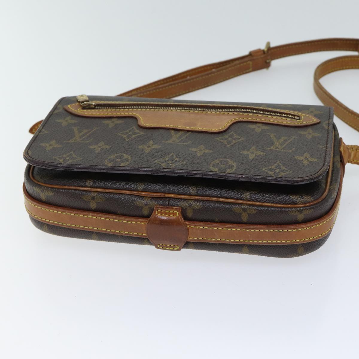 LOUIS VUITTON Monogram Saint Germain Shoulder Bag M51210 LV Auth mr118