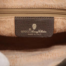 GUCCI GG Supreme Clutch Bag PVC Beige 97 01 037 Auth mr1199-9