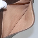 GUCCI GG Supreme Clutch Bag PVC Beige 97 01 037 Auth mr1199-21